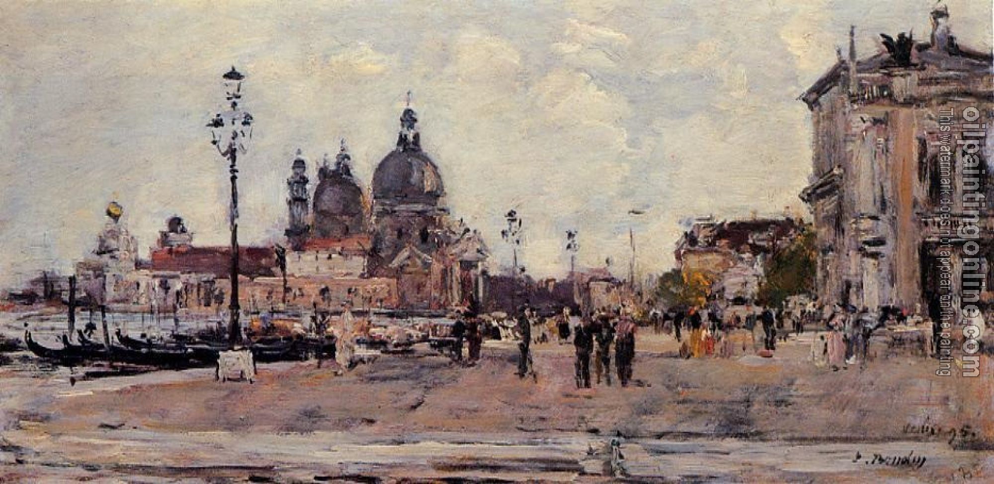 Boudin, Eugene - Pier in Venice